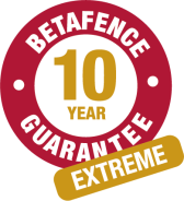 Betafence guarantee 10x years